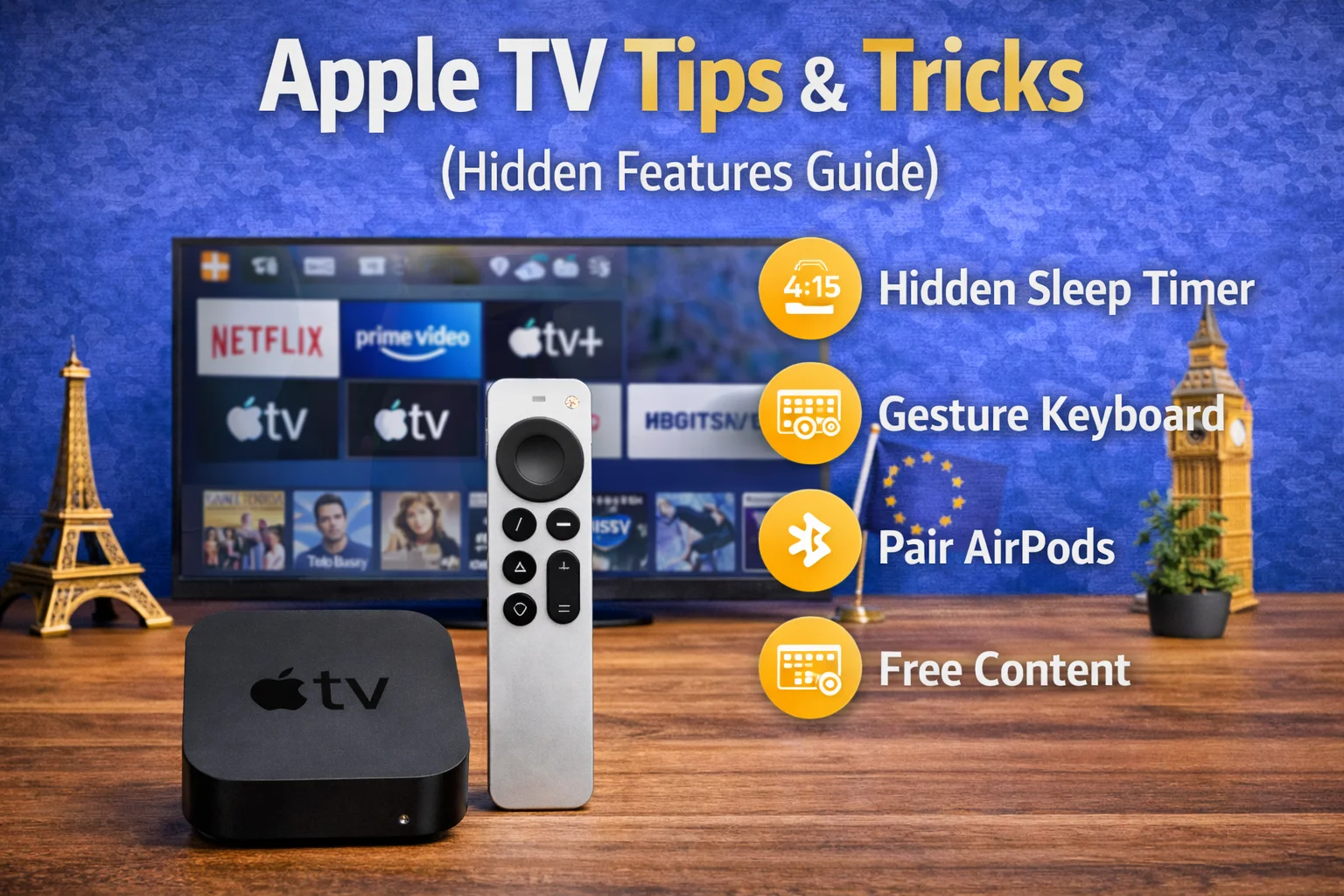Apple TV Tips & Tricks (Hidden Features Guide) StreamlyCodex.com