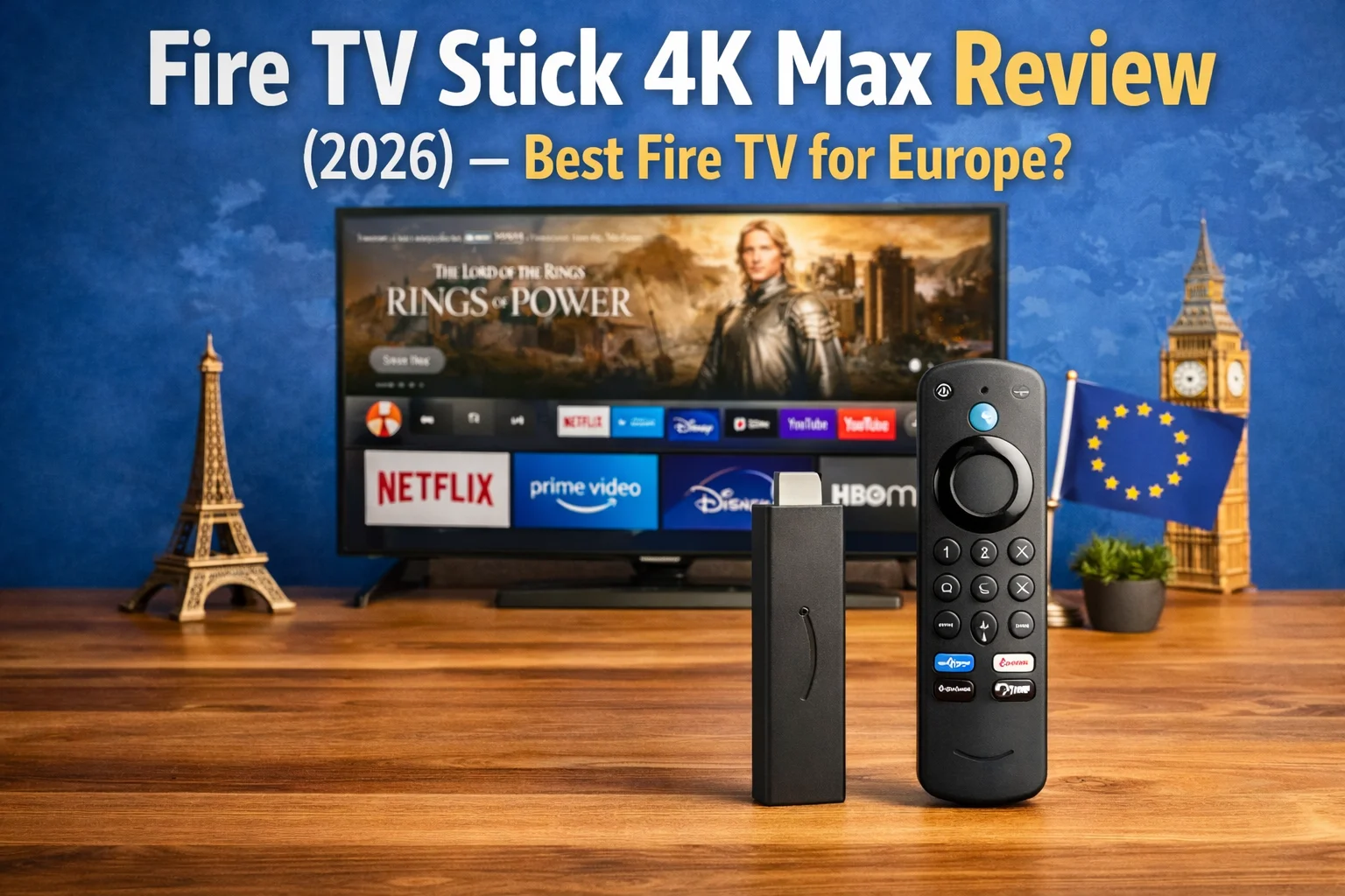 Fire TV Stick 4K Max Review (2026) Best Fire TV for Europe StreamlyCodex.com
