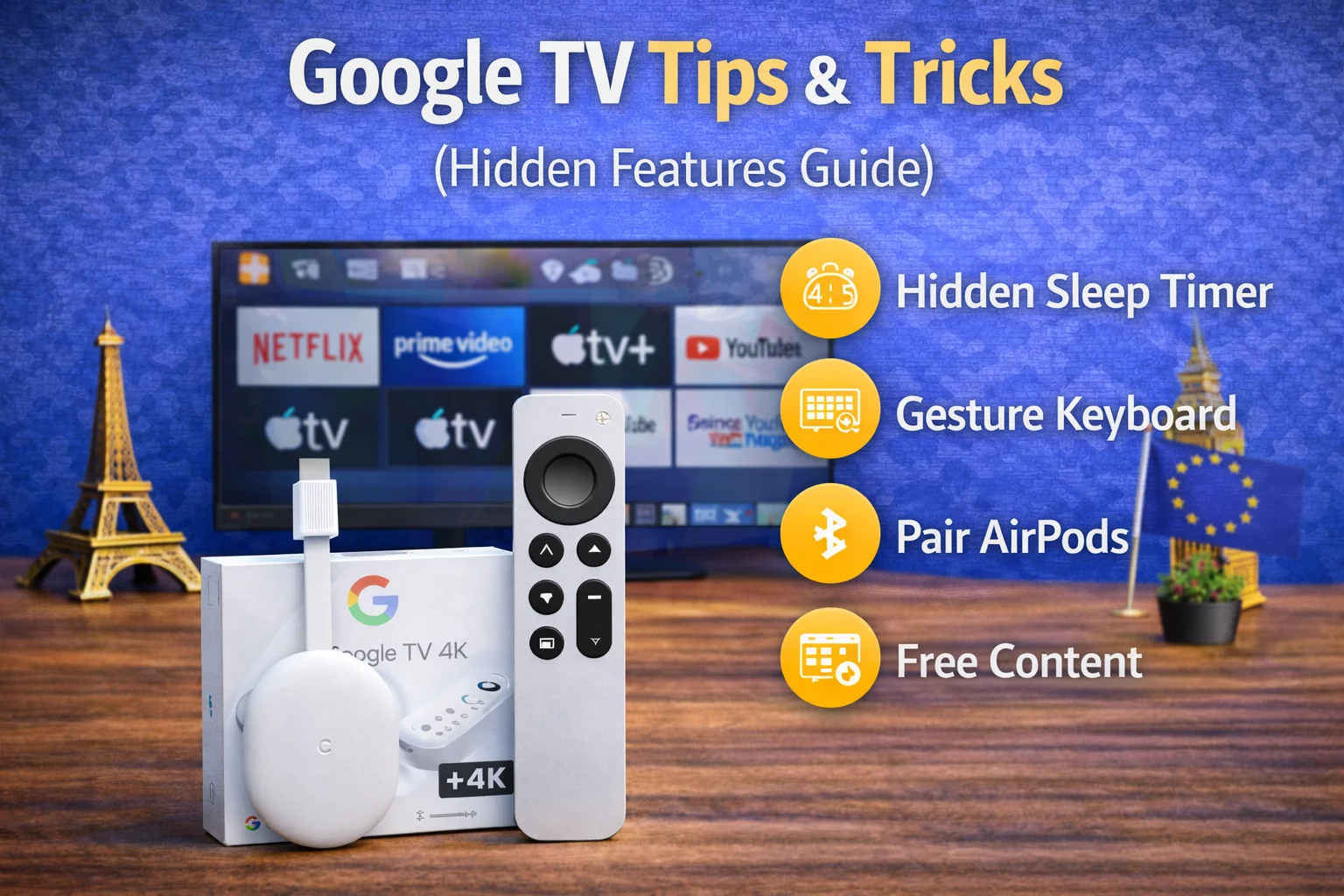 Google TV Tips & Tricks (Hidden Features Guide) StreamlyCodex.com