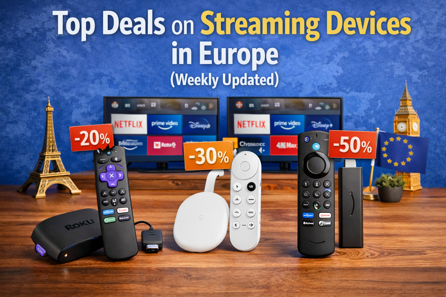 Top Deals on Streaming Devices in Europe (Weekly Updated) StreamlyCodex.com