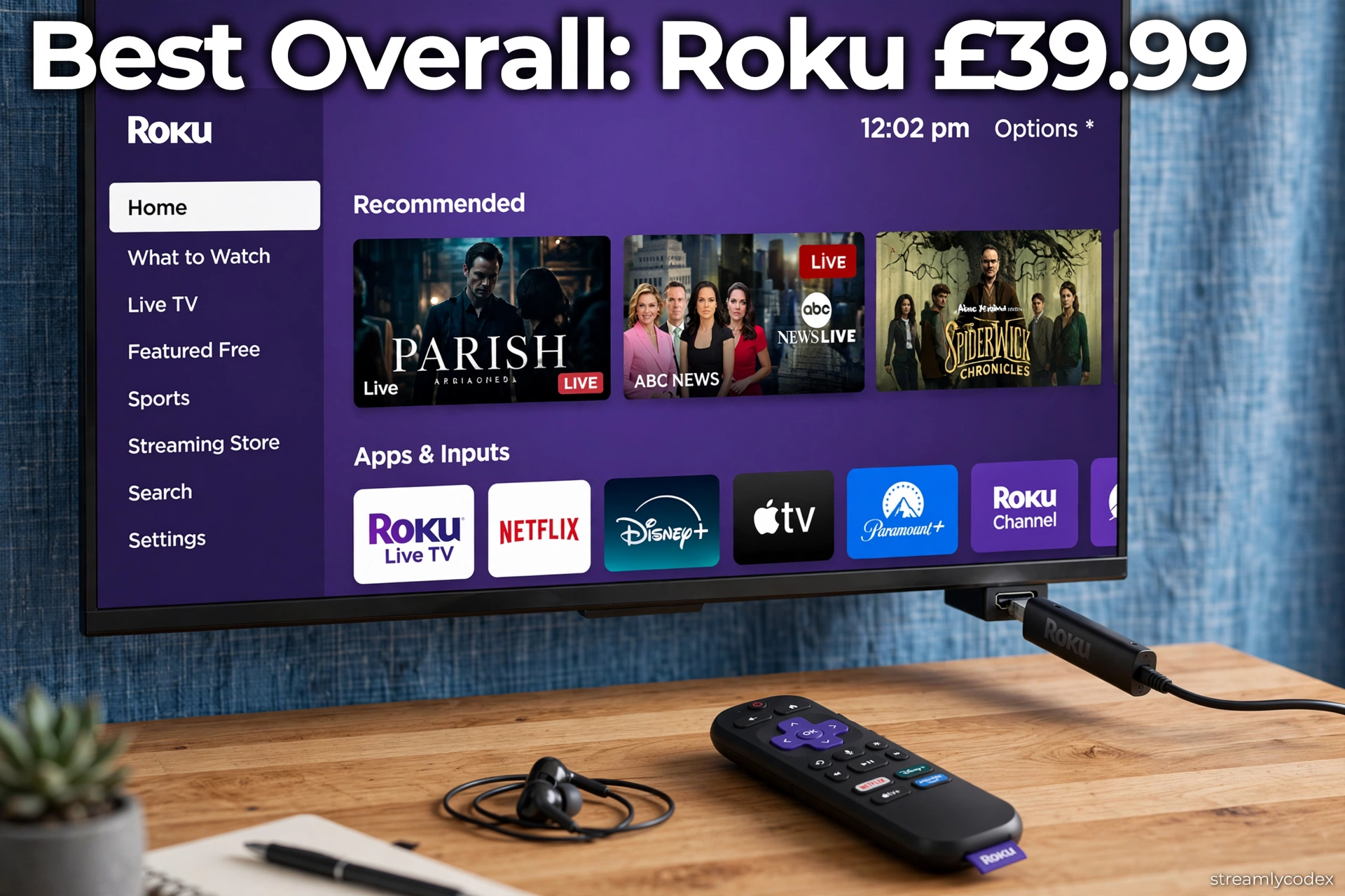Roku Streaming Stick Plus UK £39.99
