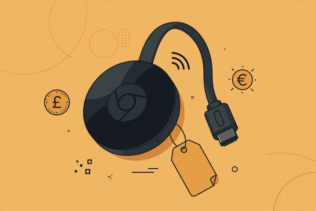 Chromecast price in the UK and Europe
