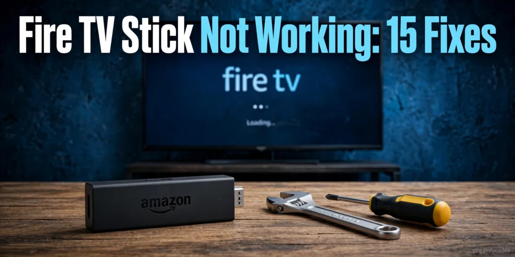 Fire TV Stick not working 15 fixes 2026