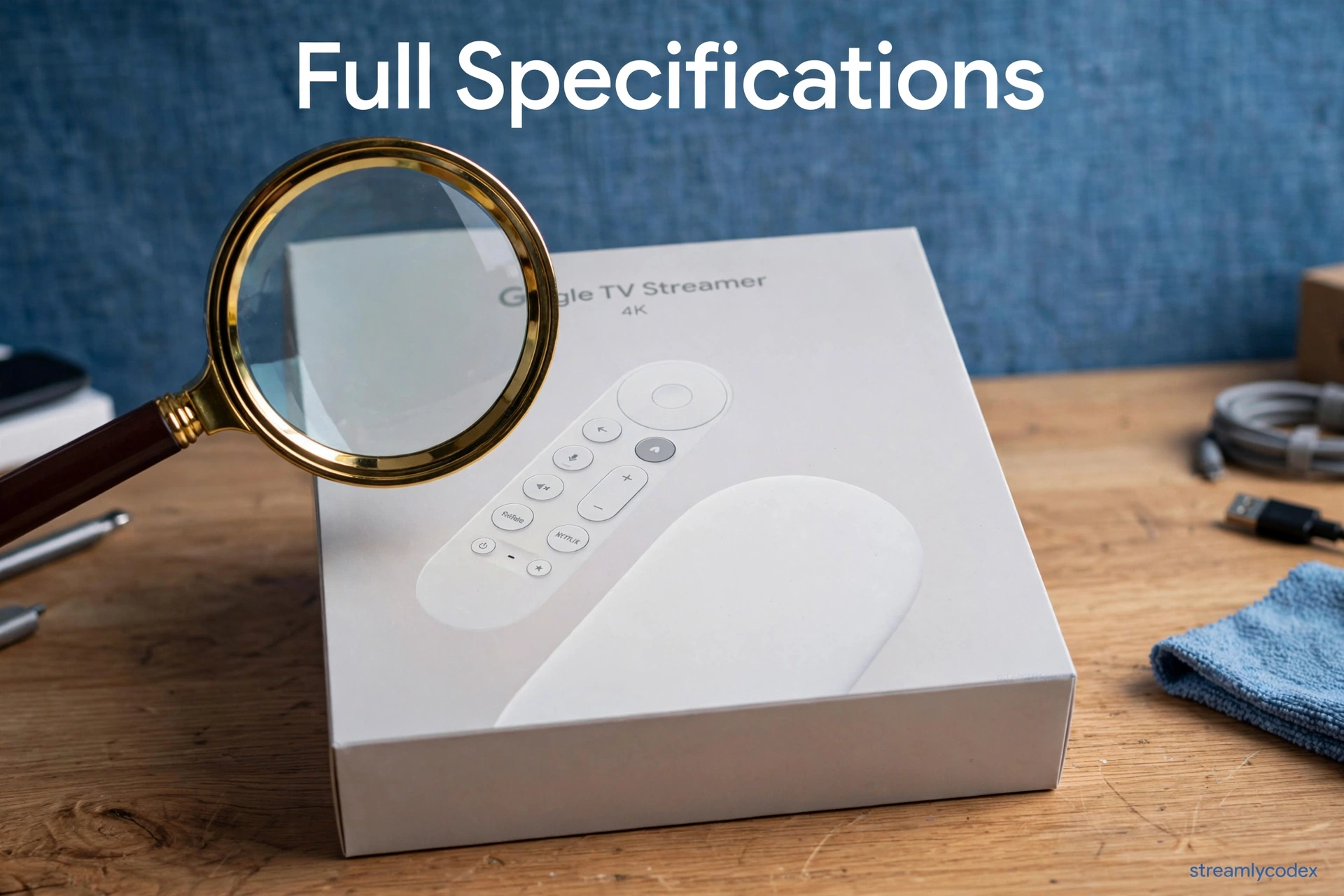 Google TV Streamer full specifications 2026