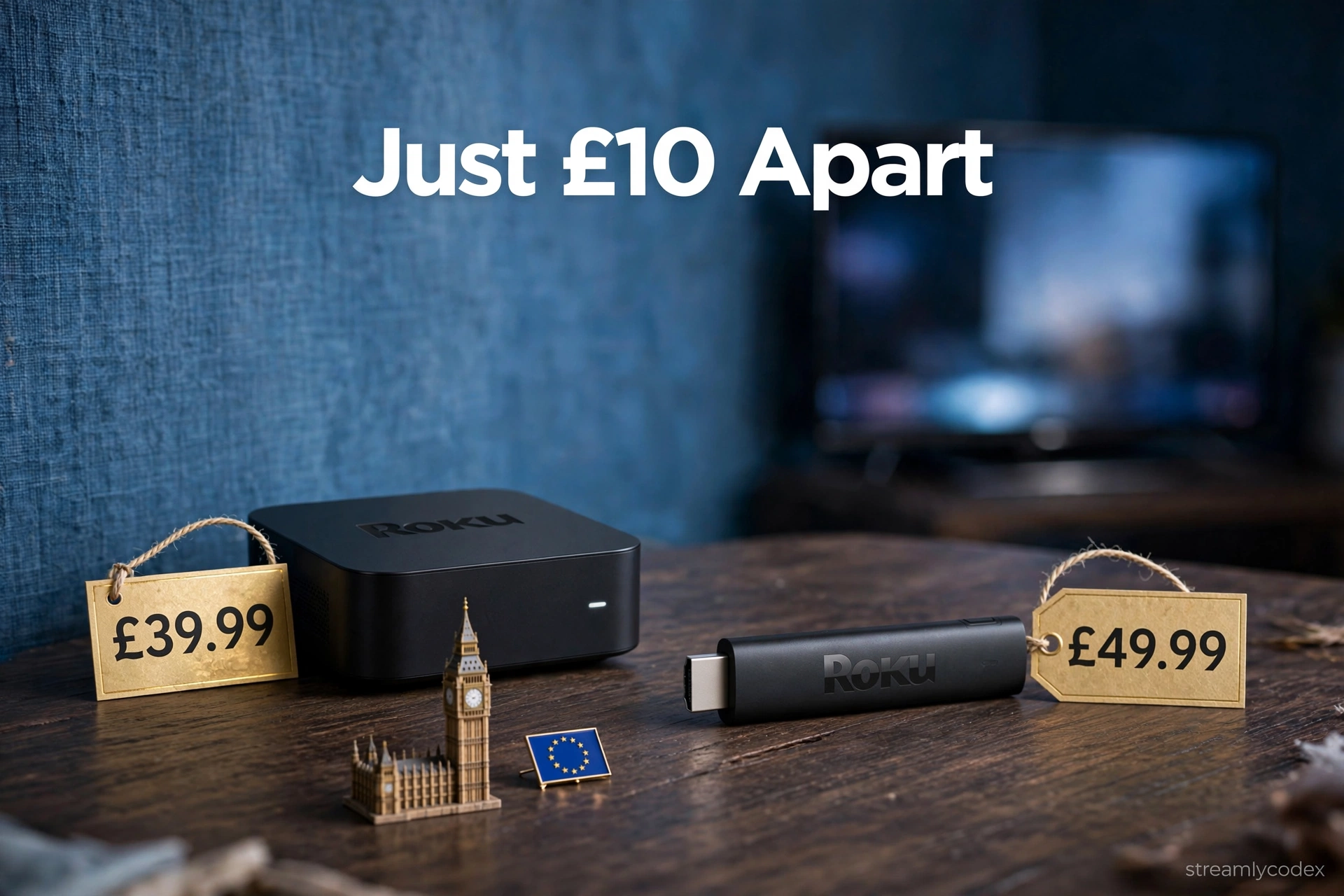 Roku Express 4K vs Streaming Stick 4K UK prices