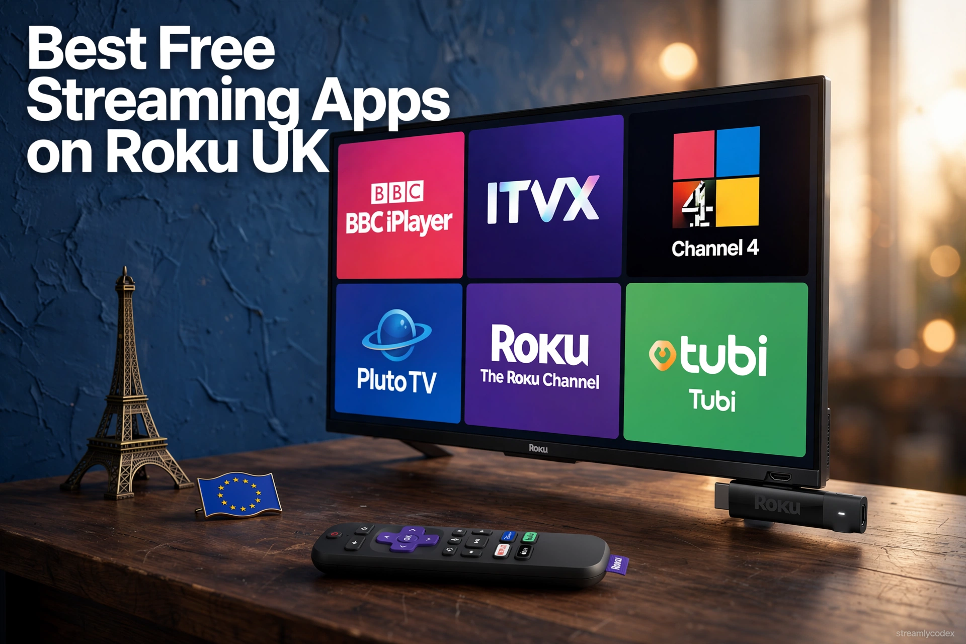Best free streaming apps on Roku UK