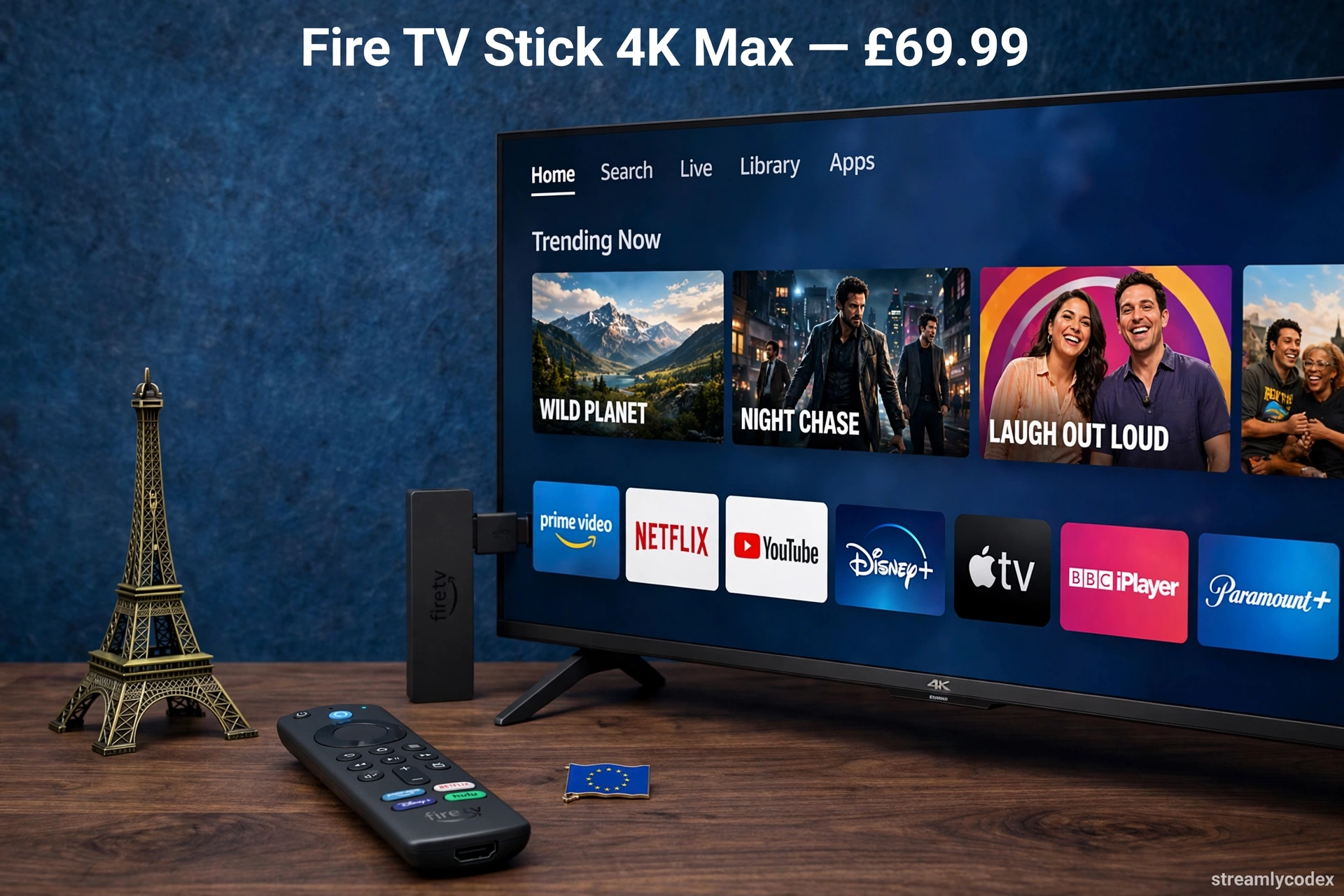 Fire TV Stick 4K Max UK