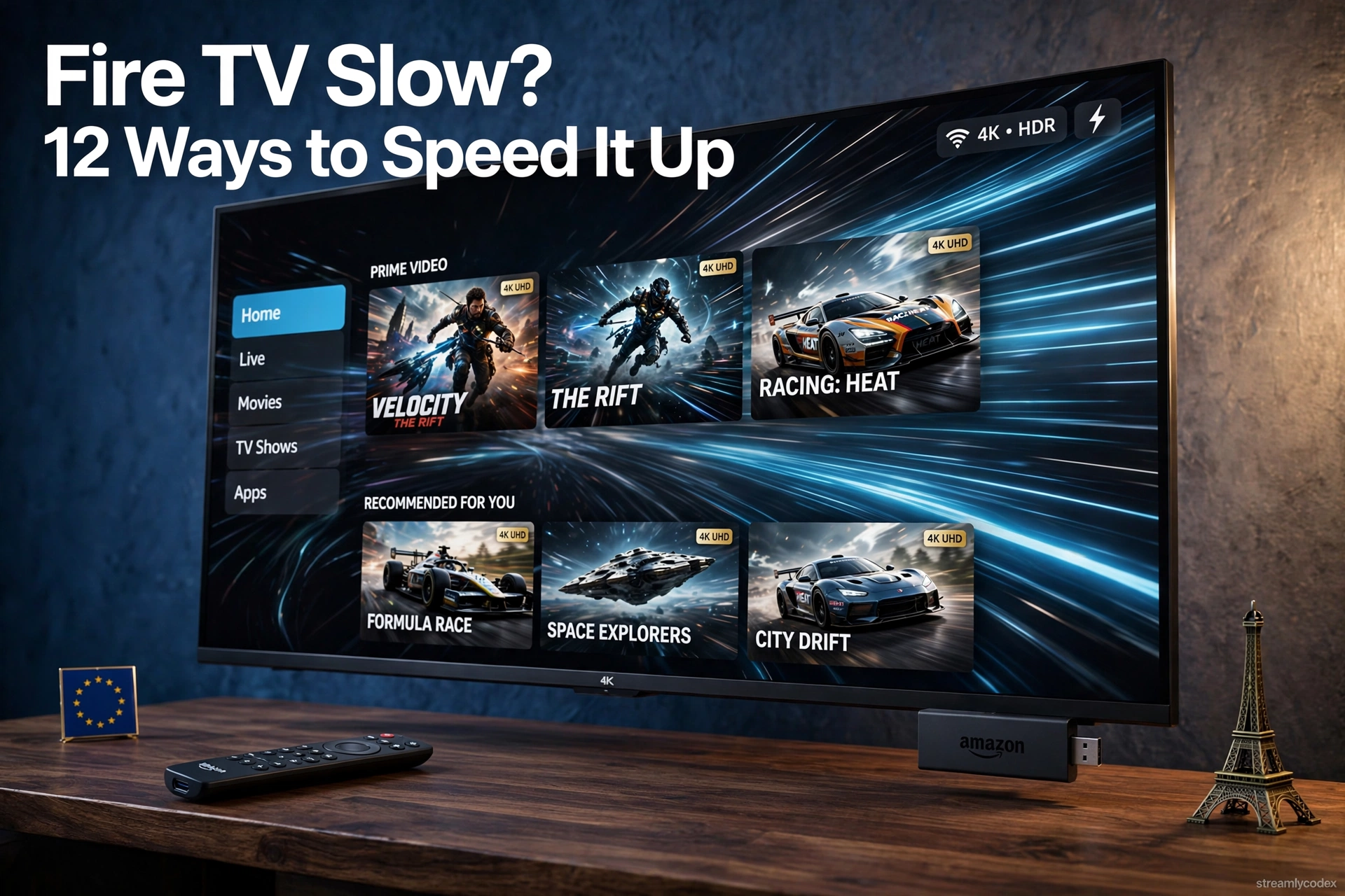 Fire TV slow speed up fixes